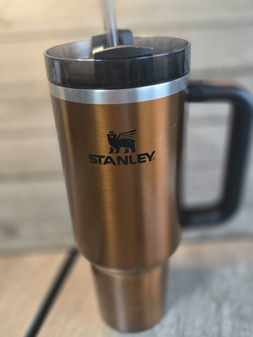 Stanley 40oz Copper / Orange Stainless Steel Travel Mug - Copper